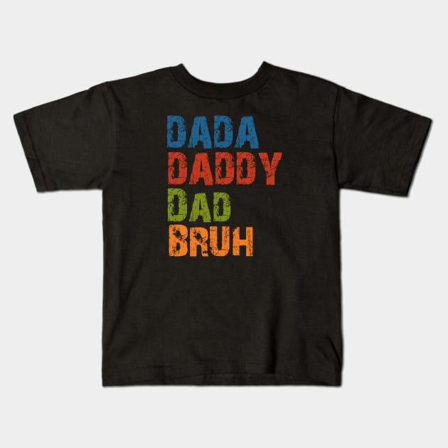 Dad Kids T-Shirt by samsamteez